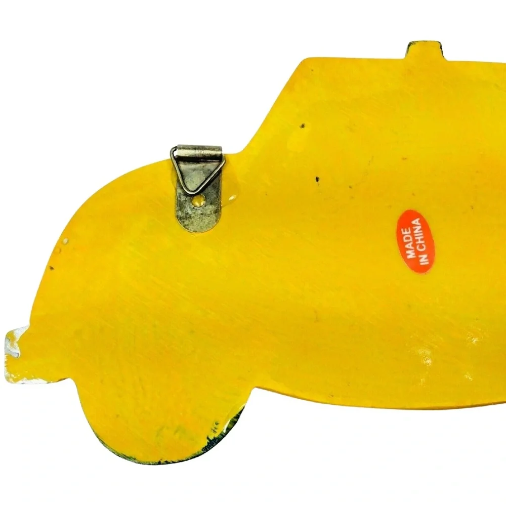 Yellow Taxi Cab Dog Puppy Leash Holder Key Hooks 7.5